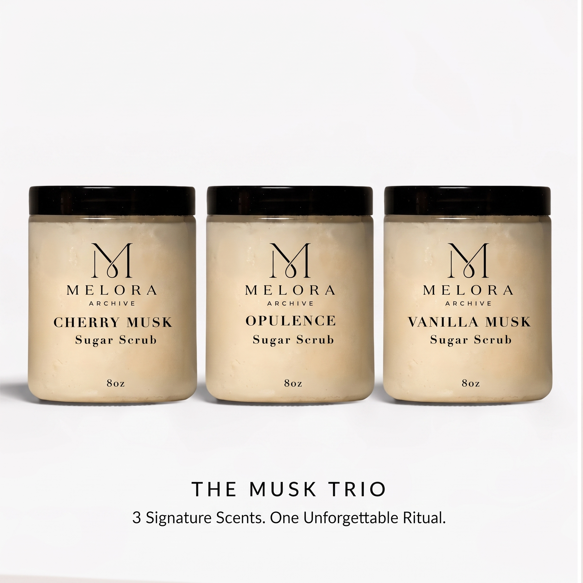 Musk Trio Sugar Scrub Set — 01